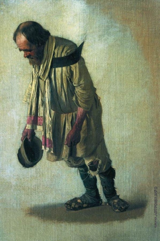 Верещагин В. В. Бурлак с шапкою в руке
