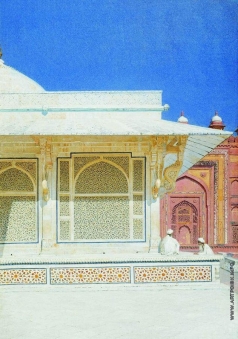 Верещагин В. В. Гробница Шейха Селима Чишти в Фатехпур-Сикри