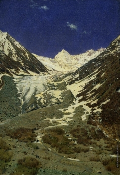 Верещагин В. В. Ледник по дороге из Кашмира в Ладакх