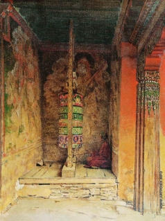 Верещагин В. В. Молитвенная машина буддистов