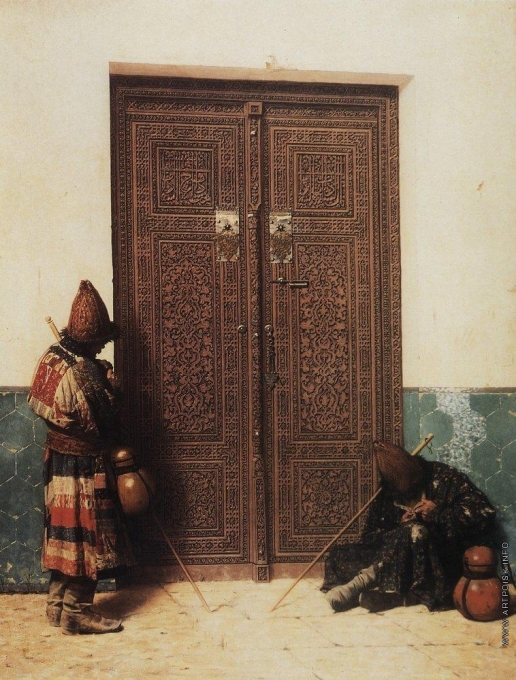 Верещагин В. В. У дверей мечети