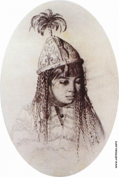 Верещагин В. В. Киргизская девушка