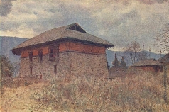 Верещагин В. В. Главный храм монастыря Тассидинг. Сикким