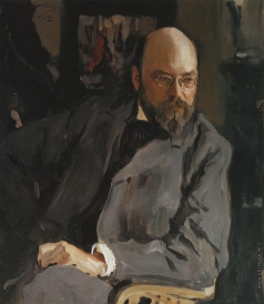 Серов В. А. Портрет художника И.С.Остроухова