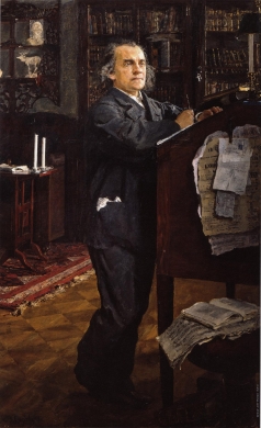 Серов В. А. Портрет композитора А.Н.Серова, отца художника