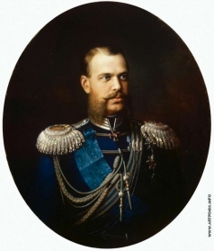 Худояров В. П. Портрет великого князя цесаревича Александра Александровича
