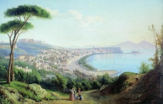 Щедрин С. Ф. Вид на Неаполь с дороги в Позилиппо