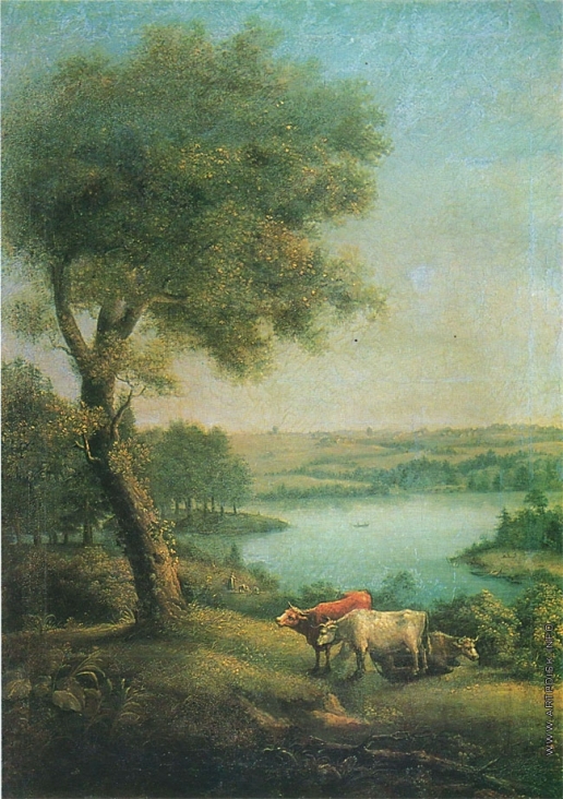 Щедрин С. Ф. Пейзаж с коровами
