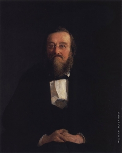 Ге Н. Н. Портрет историка Н.И. Костомарова