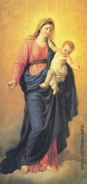 Кипренский О. А. Богоматерь с младенцем