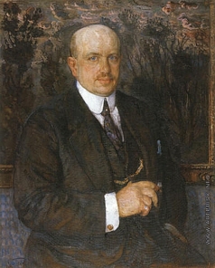 Бродский И. И. Мужской портрет
