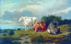 Клодт М. К. Три коровы