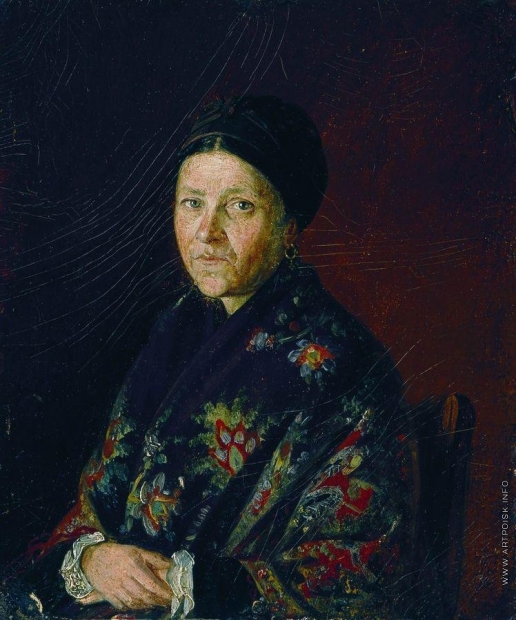 Репин И. Е. Портрет А.С.Бочаровой, тетки художника