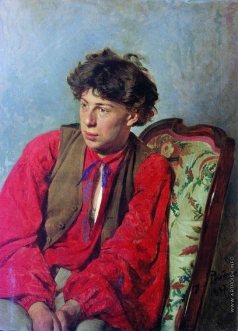 Репин И. Е. Портрет В.Е.Репина, брата художника