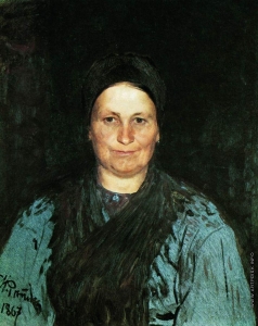 Репин И. Е. Портрет матери художника Т.С.Репиной