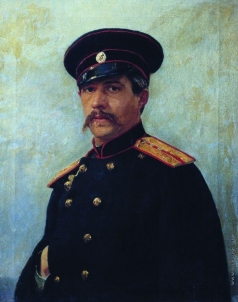 Репин И. Е. Портрет военного инженера, штабс-капитана А.А.Шевцова, брата жены художника