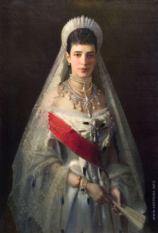 Крамской И. Н. Портрет императрицы Марии Фёдоровны