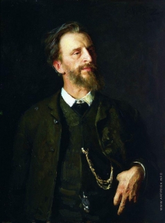 Репин И. Е. Портрет художника Г.Г.Мясоедова