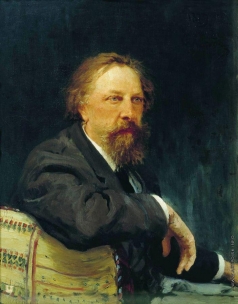 Репин И. Е. Портрет А.К.Толстого