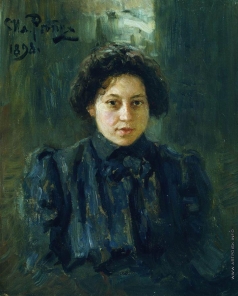 Репин И. Е. Портрет Н.И.Репиной, дочери художника