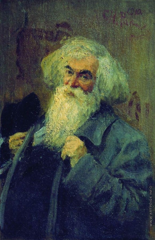 Репин И. Е. Портрет писателя И.И.Ясинского