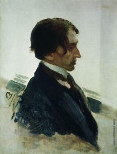 Репин И. Е. Портрет художника И.И. Бродского