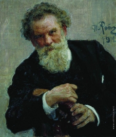 Репин И. Е. Портрет писателя В.Г.Короленко