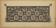 Чехонин С. В. Фронтиспис с геометрическими цветочным орнаментом