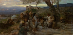 Семирадский Г. И. Христос благославляет детей