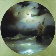 Айвазовский И. К. Море в лунную ночь