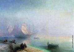 Айвазовский И. К. Неаполитанский залив в туманное утро