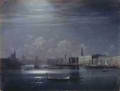 Айвазовский И. К. Ночной пейзаж. Венеция