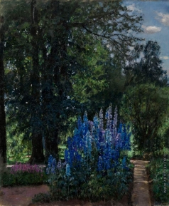 Жуковский С. Ю. Люпинусы в летнем саду