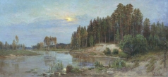 Федоров С. Ф. Река в лесу