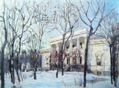 Жуковский С. Ю. Княжеский дом зимой