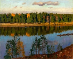 Жуковский С. Ю. Осень на реке Неман
