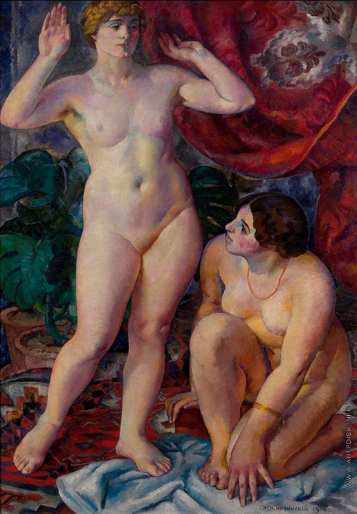 Нивинский И. И. Две женские фигуры (Венера)