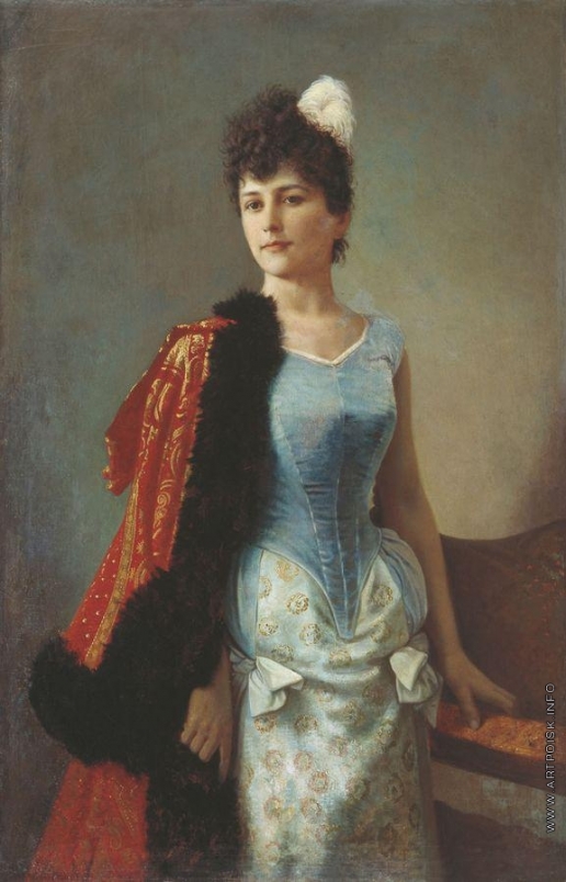 Вениг К. Б. Женский портрет