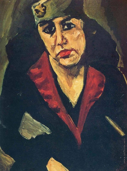 Сутин Х. С. Русская (женский портрет)