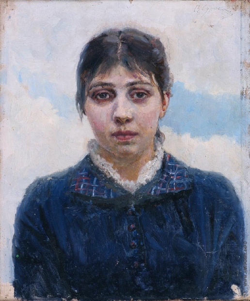 Суриков В. И. Портрет Е.А. Суриковой, жены художника