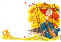 Комракова Е. А. Иллюстрация к сказке Лидии Чарской &quot;Чудесная звёздочка&quot;