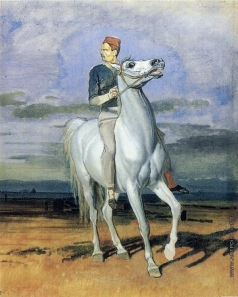 Иванов А. А. Французский солдат на белом коне (в повороте правого всадника)
