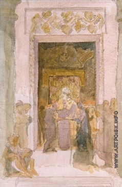 Врубель М. А. Обручение Святой Девы Марии с Иосифом