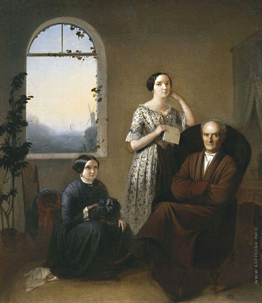 Риццони А. А. Семейный портрет