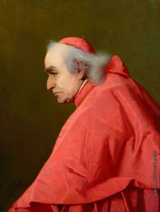 Риццони А. А. Портрет кардинала