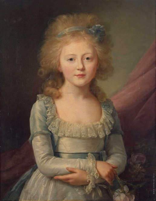 Вуаль Ж. Портрет великой княгини Елены Павловны в детстве