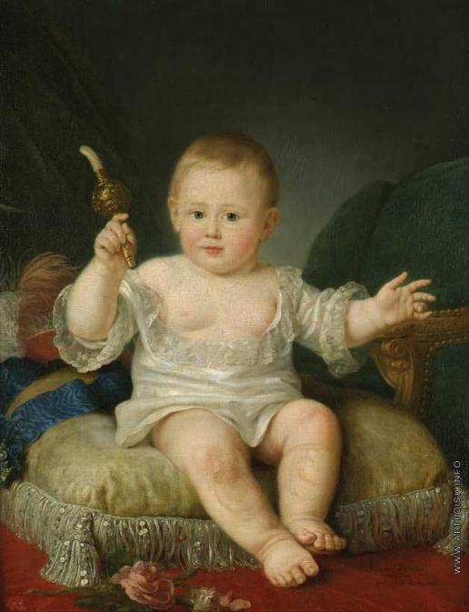 Вуаль Ж. Великий князь Александр Павлович в детстве