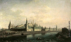 Воробьев М. Н. Вид Московского Кремля со стороны Каменного моста