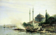 Боголюбов А. П. Золотой Рог в Константинополе