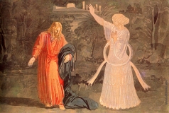 Иванов А. А. Христос в Гефсиманском саду. Явление Ангела. Из серии &quot;Библейские эскизы&quot;
